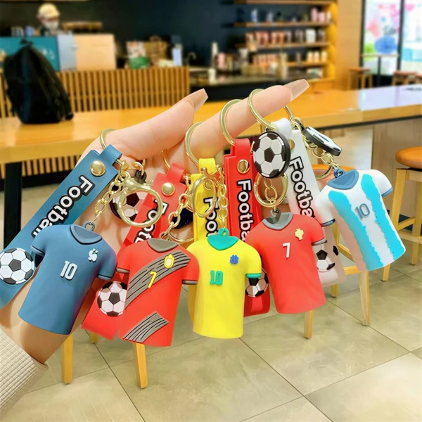 Football Jersey Keychain