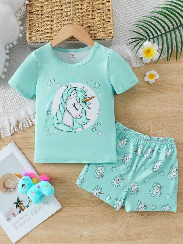 Unicorn T-Shirt and Pant Set